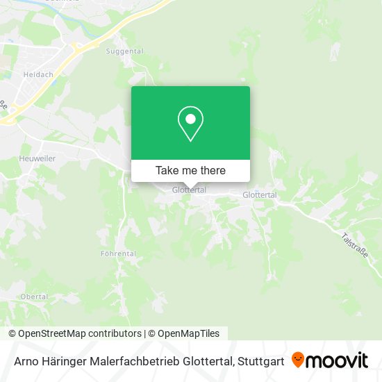 Карта Arno Häringer Malerfachbetrieb Glottertal