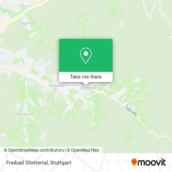 Карта Freibad Glottertal