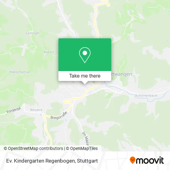 Карта Ev. Kindergarten Regenbogen