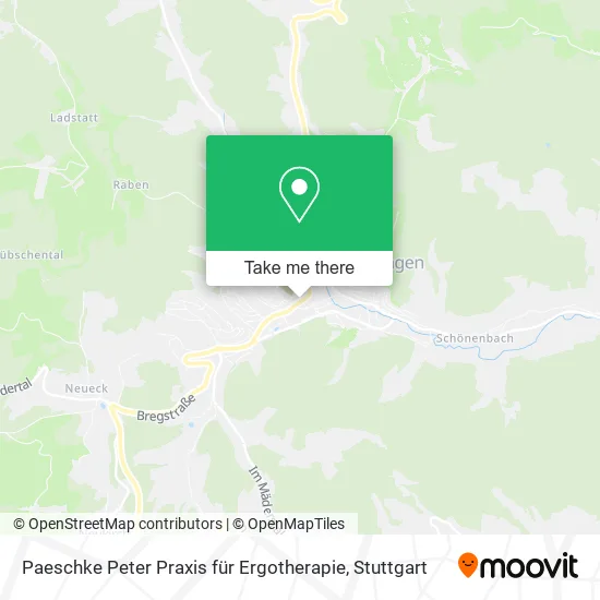 Карта Paeschke Peter Praxis für Ergotherapie