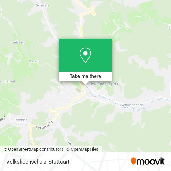 Volkshochschule map