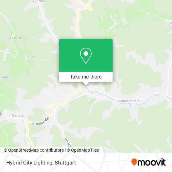 Hybrid City Lighting map