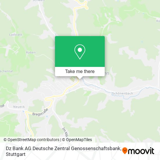 Карта Dz Bank AG Deutsche Zentral Genossenschaftsbank