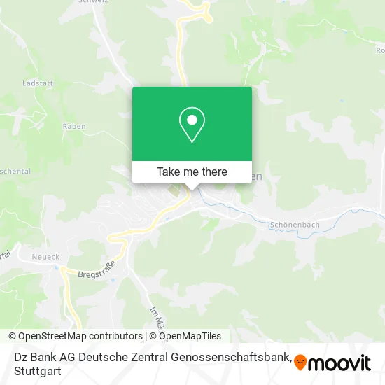 Карта Dz Bank AG Deutsche Zentral Genossenschaftsbank