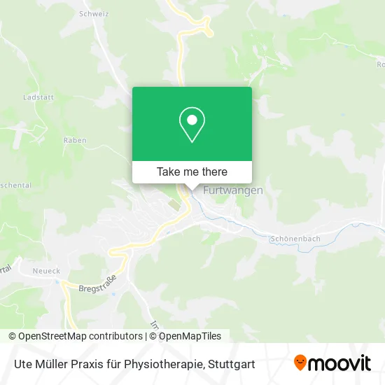 Карта Ute Müller Praxis für Physiotherapie