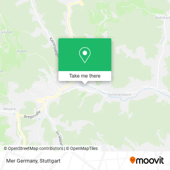 Карта Mer Germany