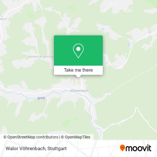 Карта Walor Vöhrenbach