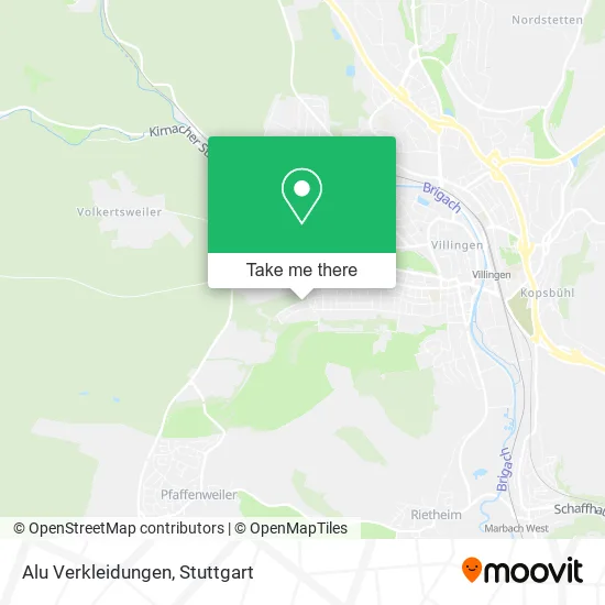 Карта Alu Verkleidungen