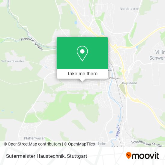 Sutermeister Haustechnik map