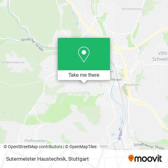 Карта Sutermeister Haustechnik