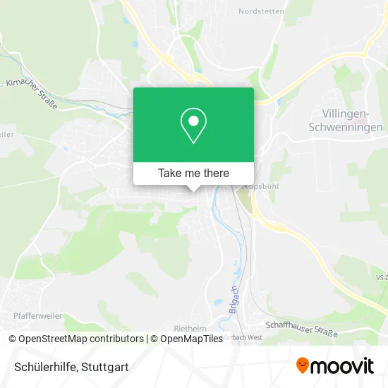 Карта Schülerhilfe