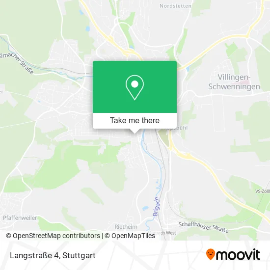 Карта Langstraße 4