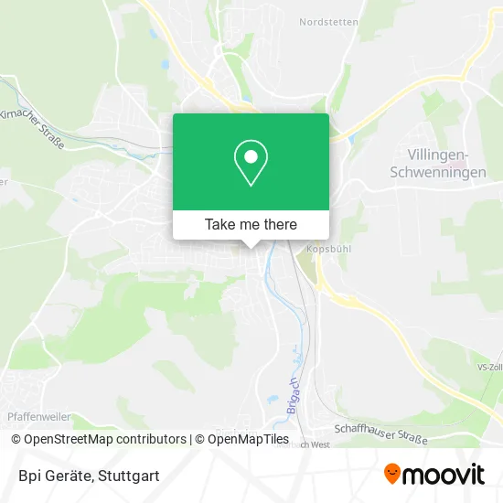 Карта Bpi Geräte