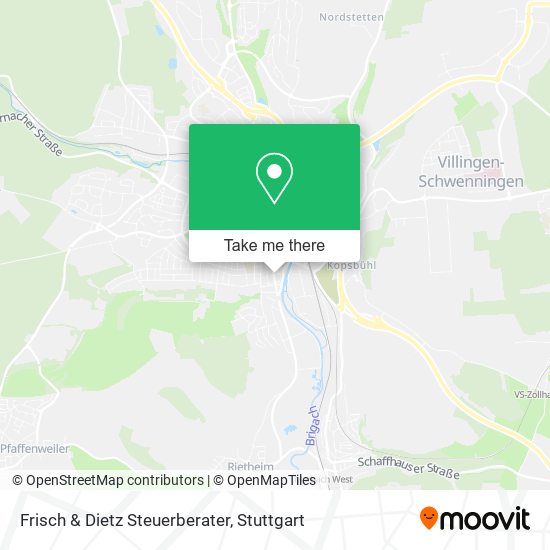 Frisch & Dietz Steuerberater map