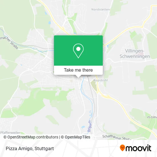 Карта Pizza Amigo