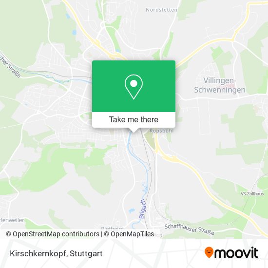 Kirschkernkopf map