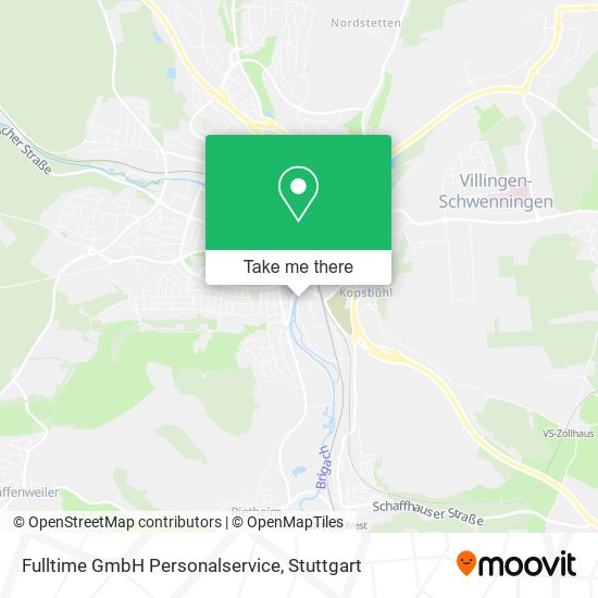 Fulltime GmbH Personalservice map