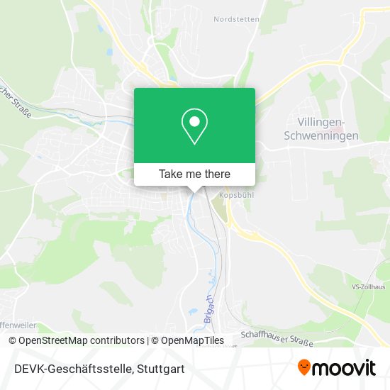 DEVK-Geschäftsstelle map