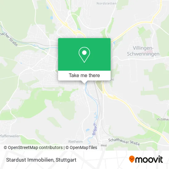 Карта Stardust Immobilien