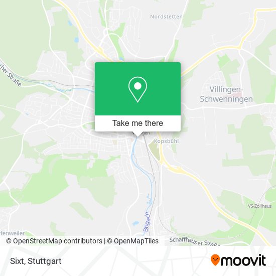 Карта Sixt
