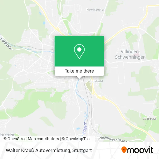 Карта Walter Krauß Autovermietung