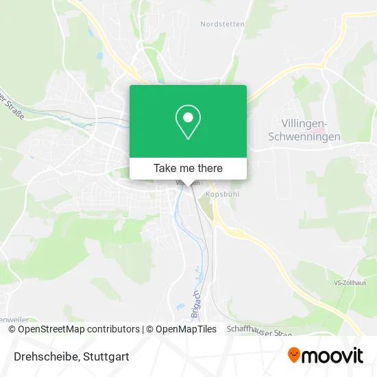 Карта Drehscheibe