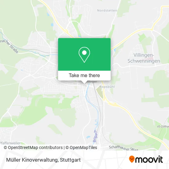 Карта Müller Kinoverwaltung