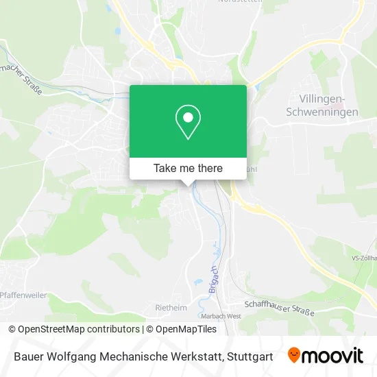 Карта Bauer Wolfgang Mechanische Werkstatt