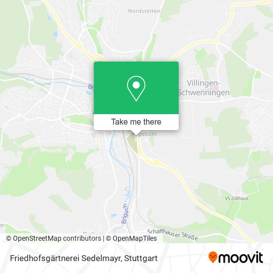 Friedhofsgärtnerei Sedelmayr map
