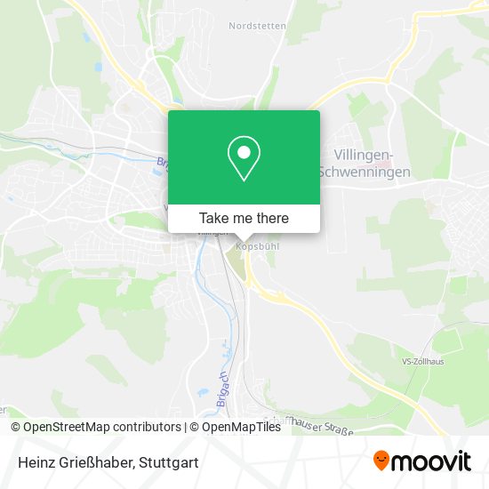 Heinz Grießhaber map