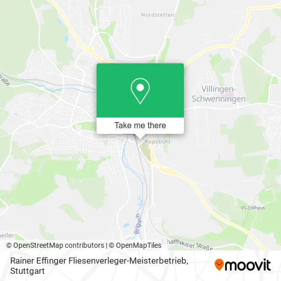 Карта Rainer Effinger Fliesenverleger-Meisterbetrieb