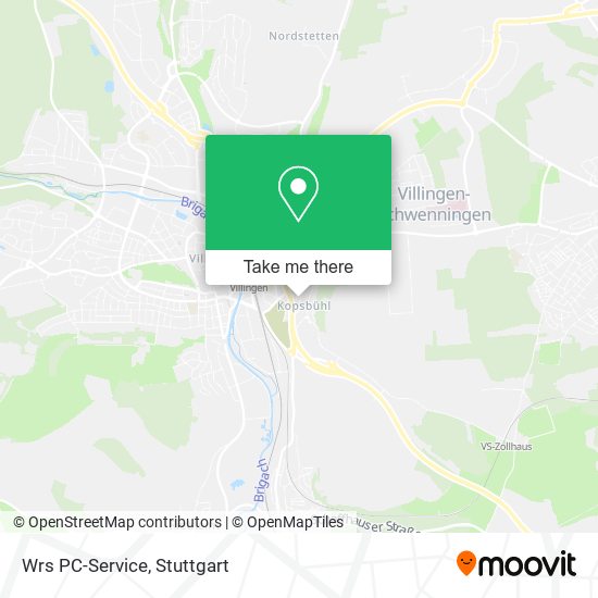 Wrs PC-Service map