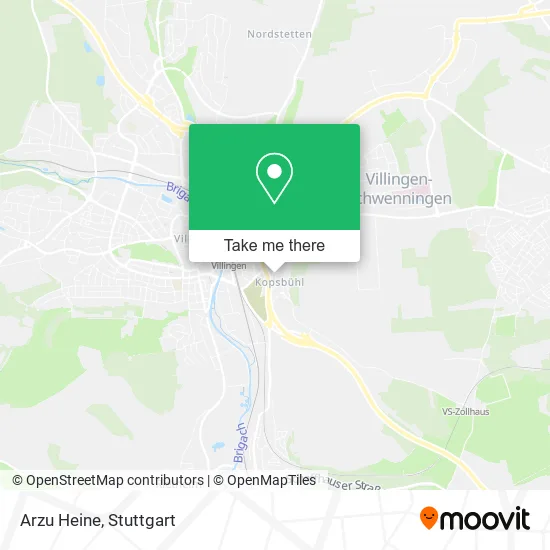 Карта Arzu Heine