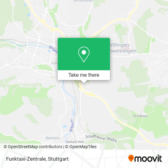 Funktaxi-Zentrale map