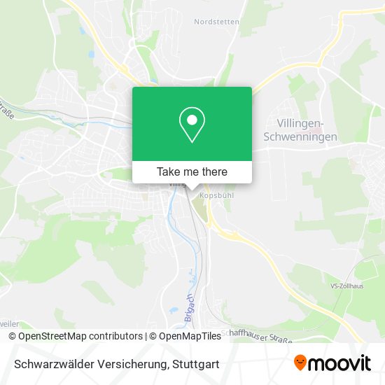 Schwarzwälder Versicherung map