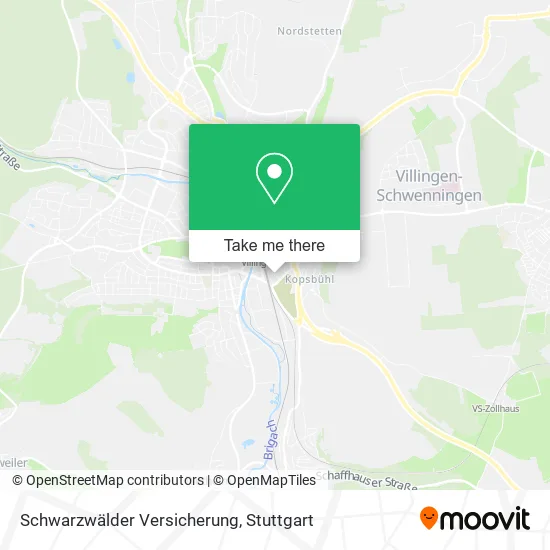 Карта Schwarzwälder Versicherung