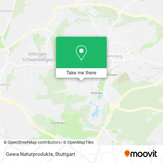 Карта Gewa-Naturprodukte