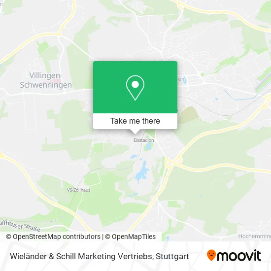 Карта Wieländer & Schill Marketing Vertriebs