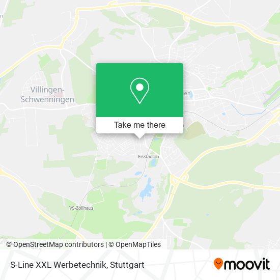 S-Line XXL Werbetechnik map