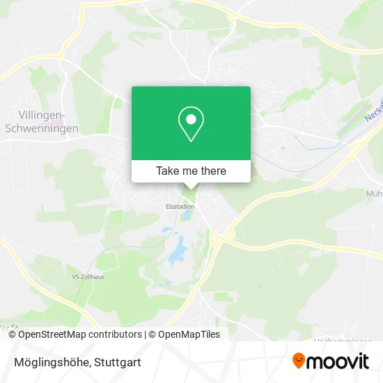 Карта Möglingshöhe