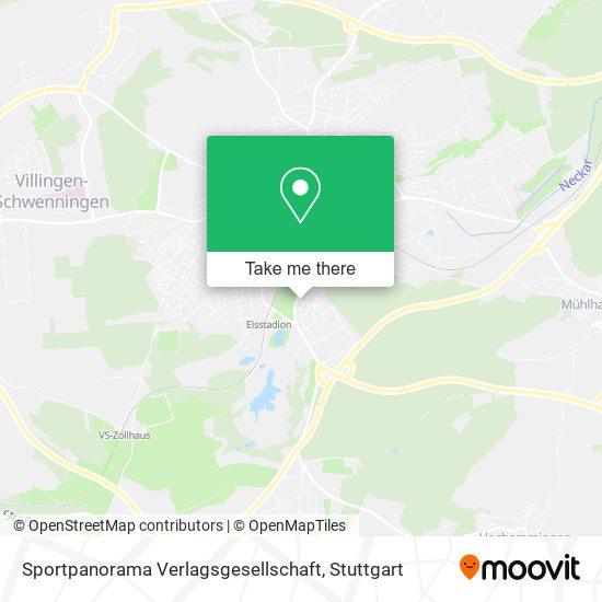 Карта Sportpanorama Verlagsgesellschaft