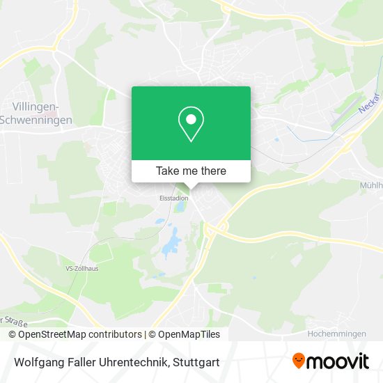 Карта Wolfgang Faller Uhrentechnik