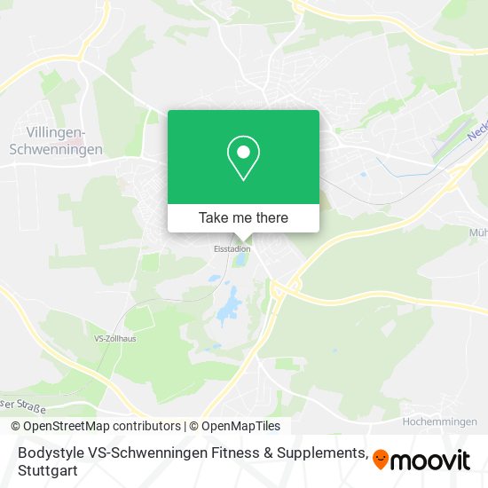 Bodystyle VS-Schwenningen Fitness & Supplements map