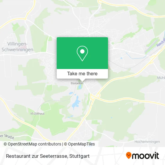Карта Restaurant zur Seeterrasse