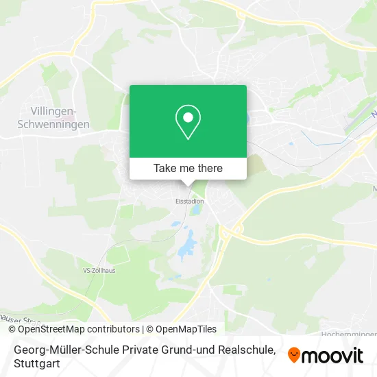 Карта Georg-Müller-Schule Private Grund-und Realschule