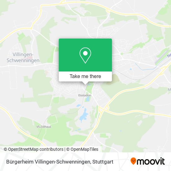 Bürgerheim Villingen-Schwenningen map
