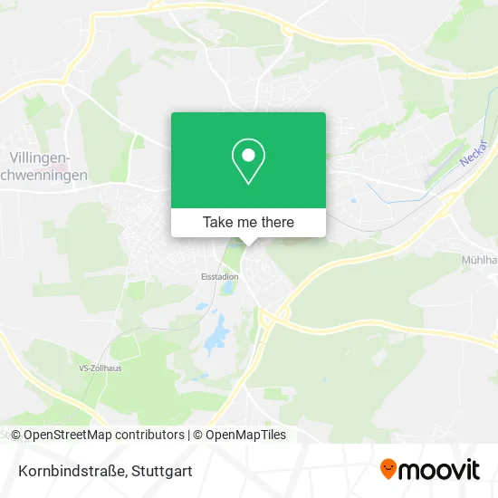 Карта Kornbindstraße