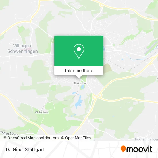 Карта Da Gino