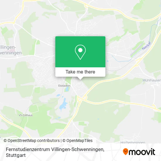 Карта Fernstudienzentrum Villingen-Schwenningen