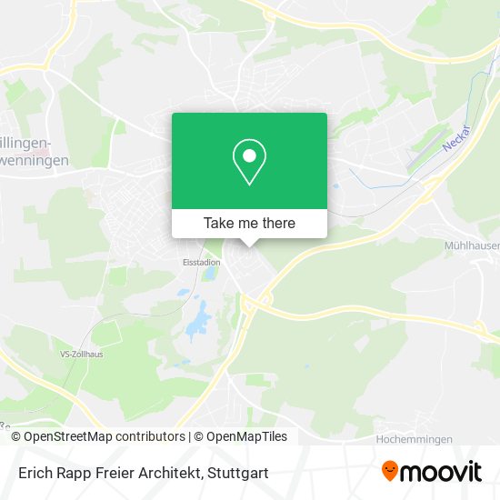 Erich Rapp Freier Architekt map